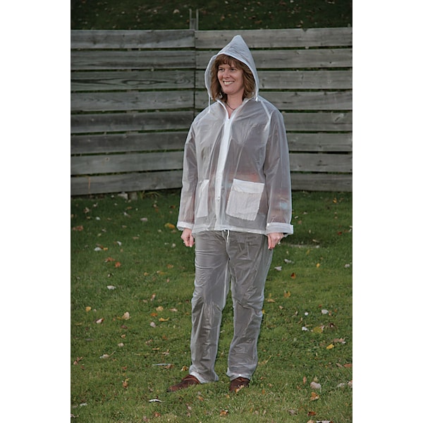 Boulder Creek Boulder Creek Clear Vinyl Three Piece Rain Suit Medium 61102CM - main